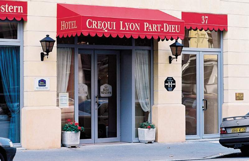 Best Western Crequi Lyon Part Dieu Экстерьер фото